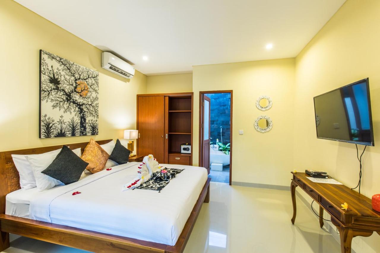 Villa Hitam Putih Legian Bali Seminyak Exteriör bild